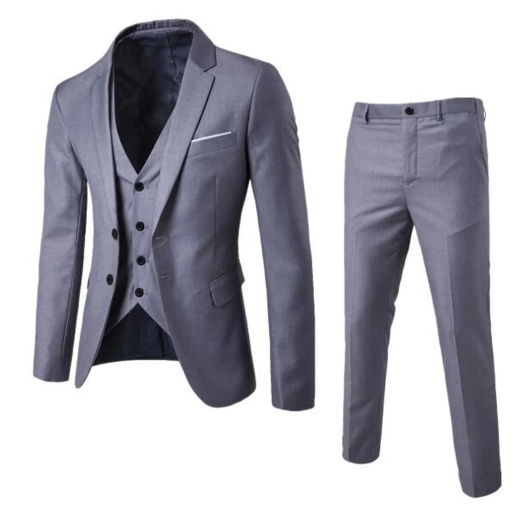 Men’s Classic Patterned Suit Set
