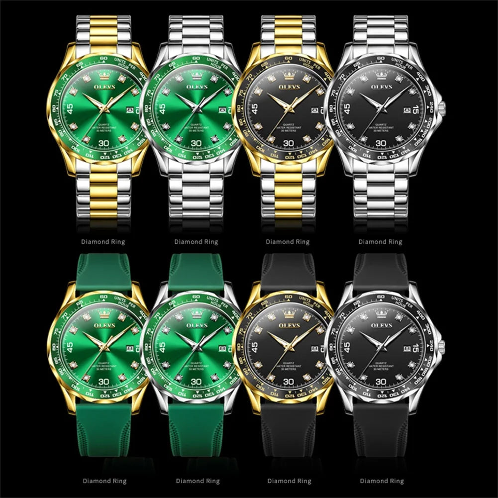 OLEVS Men's Luxury Quartz Watch
