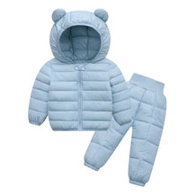 Children’s Thick Hooded Snowsuit for Winter