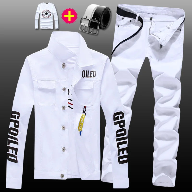 Gpoiled Men’s 2-Piece Denim Set