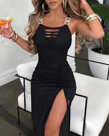 Women’s Ladder Cutout Bodycon Dress