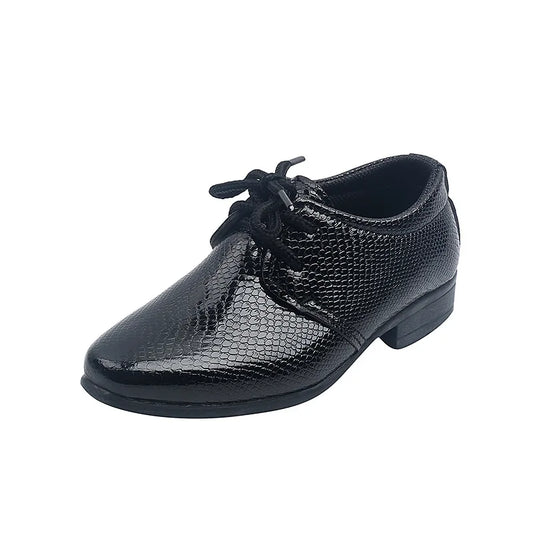 Kids’ British-Style Leather Shoes