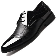 Men’s Polished Leather Oxford Shoes