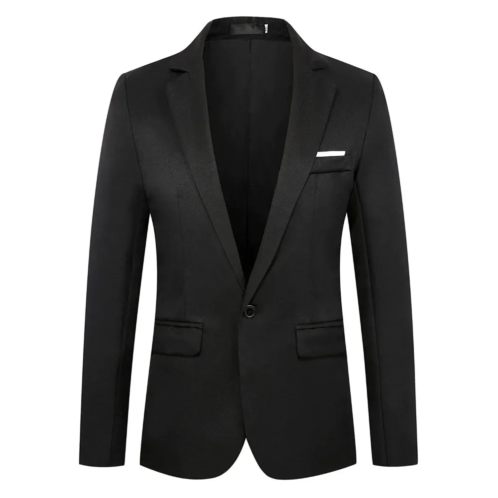 Men’s Elegant Slim Fit Business Suit