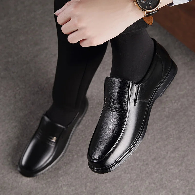 Men’s Luxury Breathable Genuine Leather Loafers