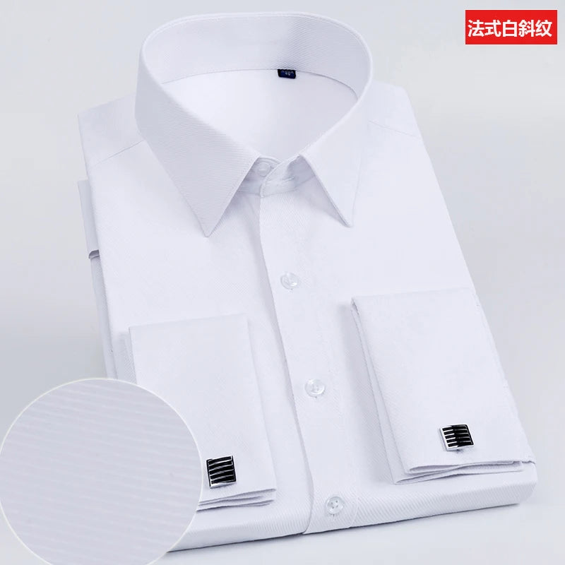 French cufflinks shirt for Men