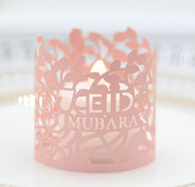 Ramadan Electronic Laser Cutout Candle Shades