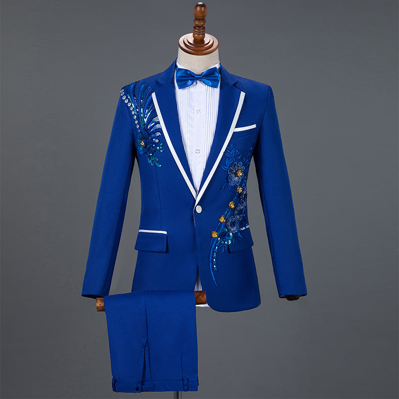 Men’s Performance Sequined Suit