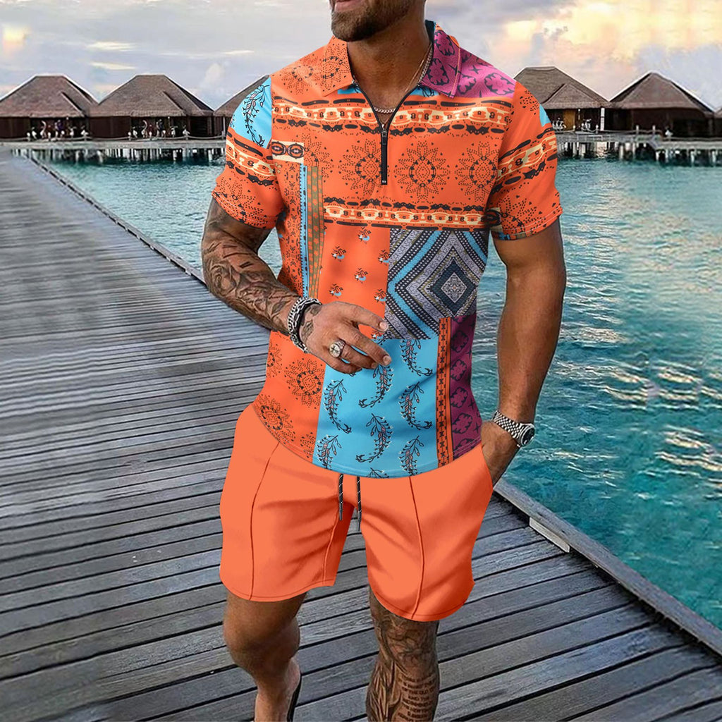 Men’s Summer Athletic Two-Piece Outfit