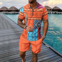 Men’s Summer Athletic Two-Piece Outfit