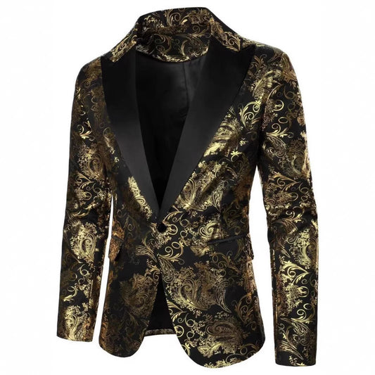 Men’s Printed Bronzing Jacket