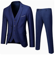Men’s Cotton Blend Business Suit