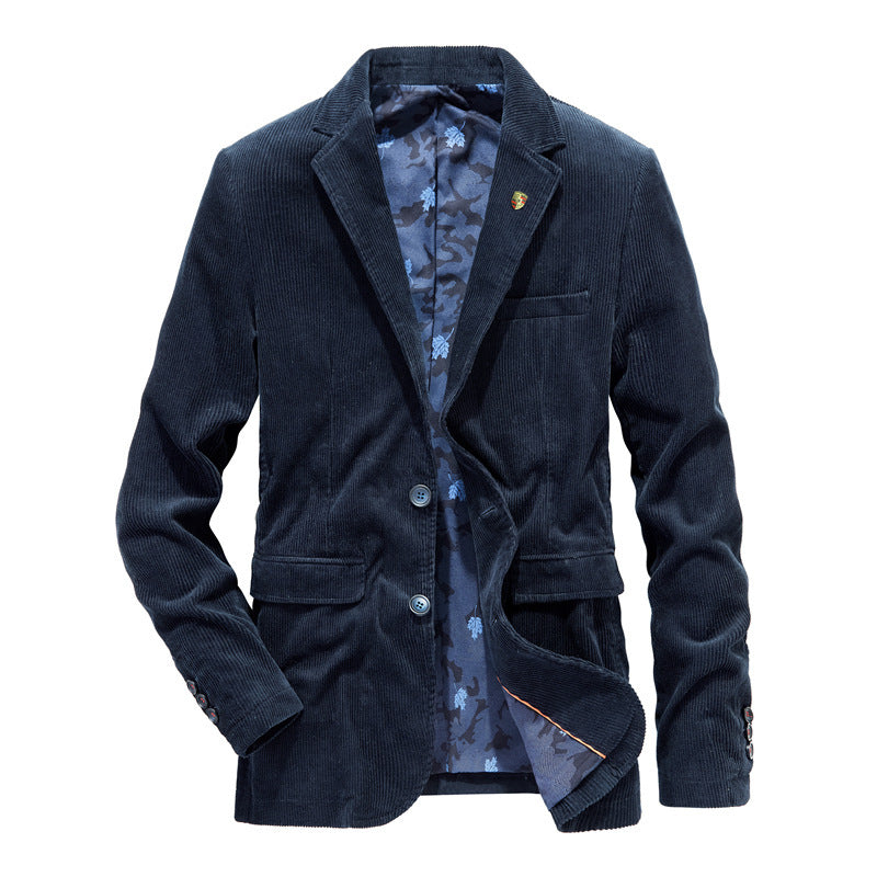 Men’s Trendy Retro Flat Coat