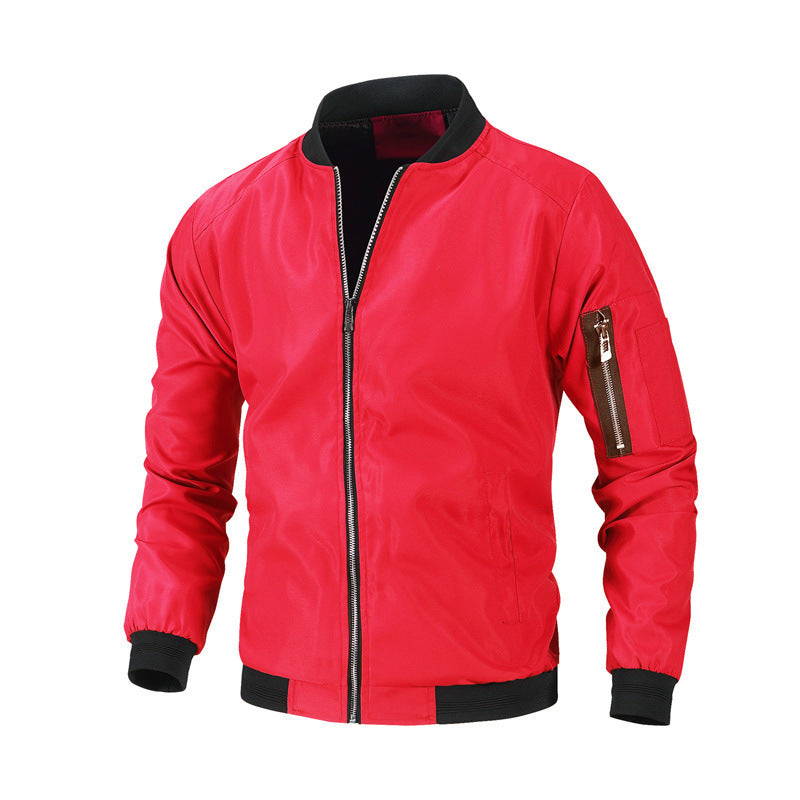 Men’s Stylish Casual Baseball Jacket