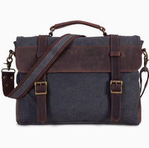Men’s Large Genuine Leather Messenger Bag
