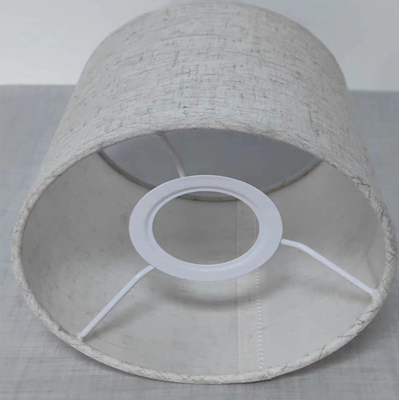 Square Linen Lampshade for Desk Lamp