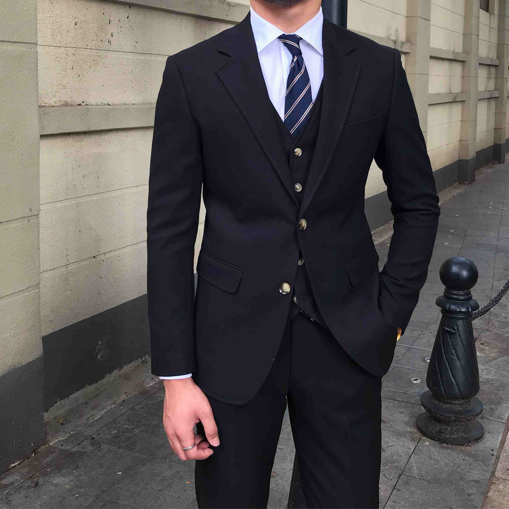 Men’s Slim Fit Three Piece Casual Suit