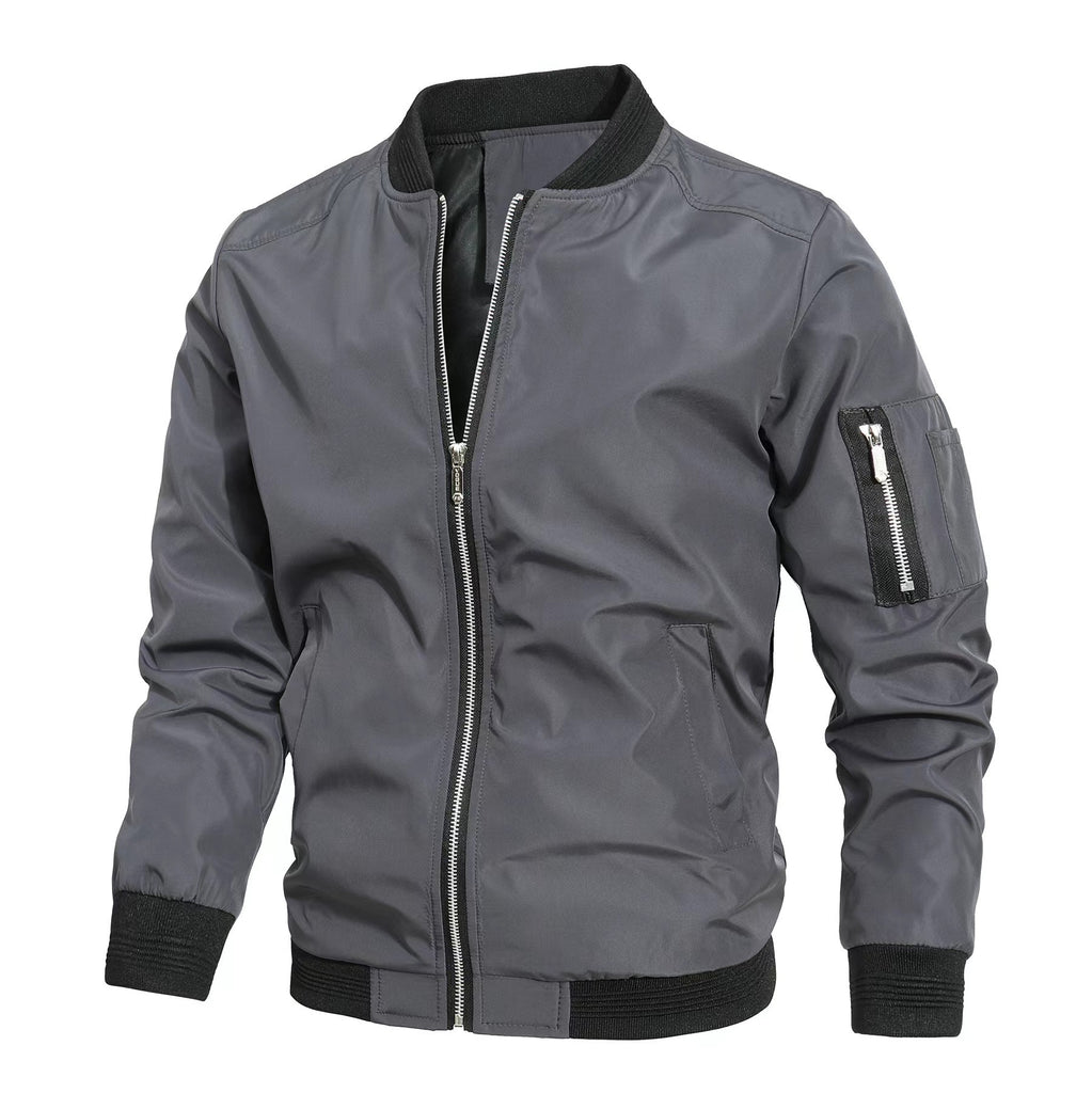 Men’s Stylish Casual Baseball Jacket