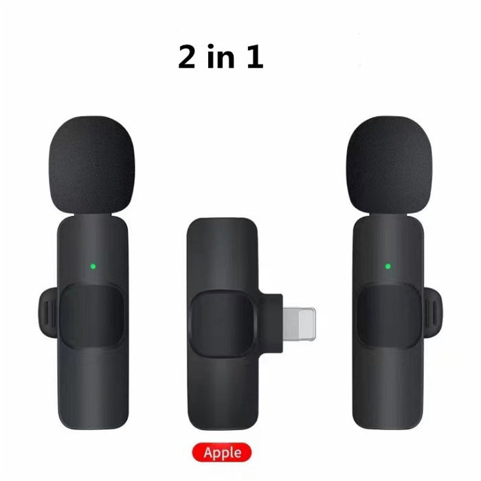 Wireless Lavalier Microphone for Clear Recording
