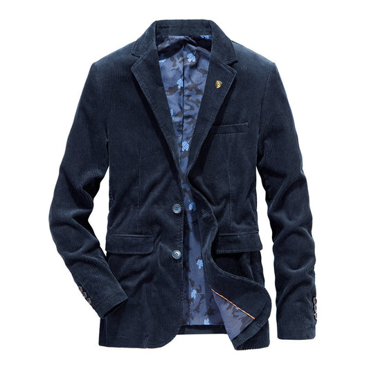 Men’s Trendy Retro Flat Coat