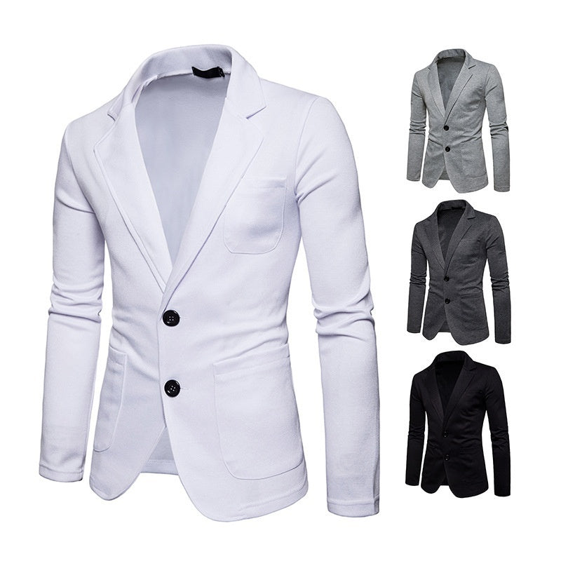 Men’s Classic Two-Button Lapel Western Coat