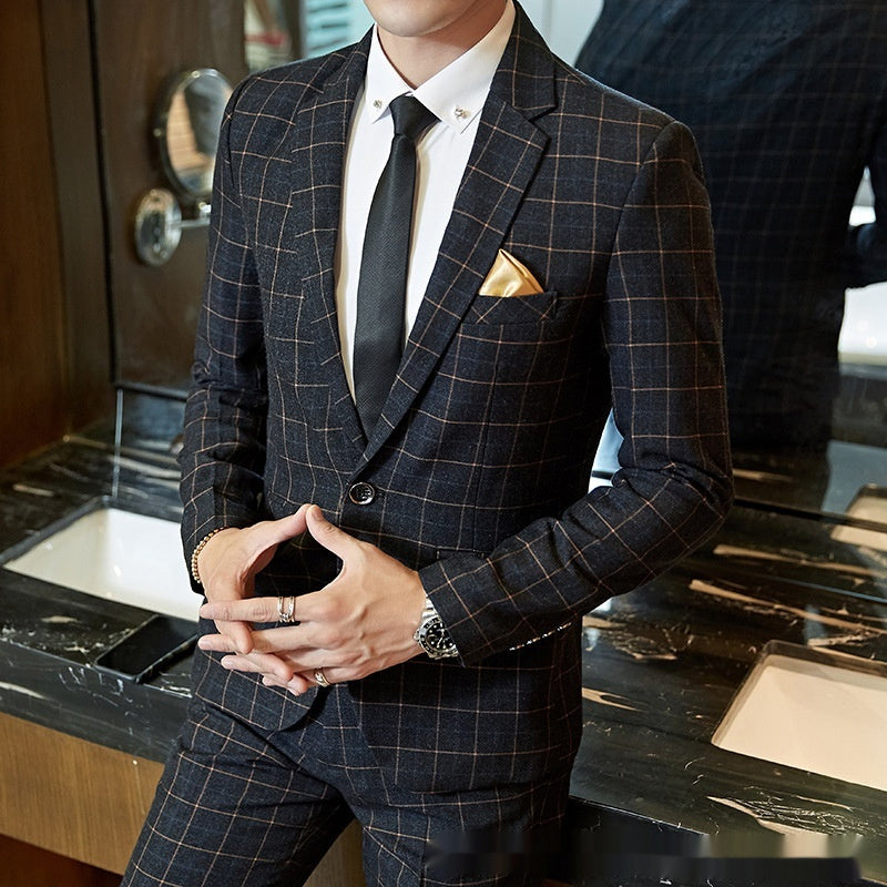 Men's Korean-style Business Suit