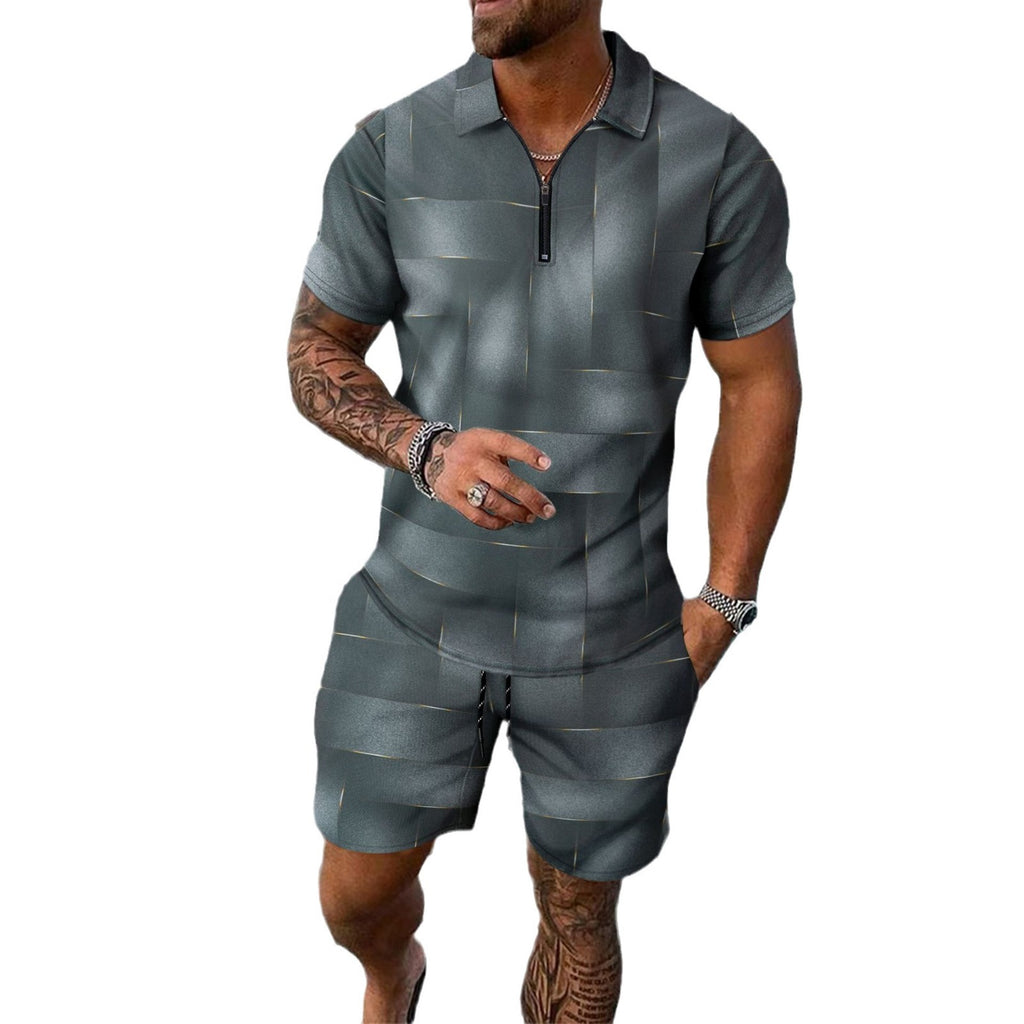 Men’s Summer Athletic Two-Piece Outfit