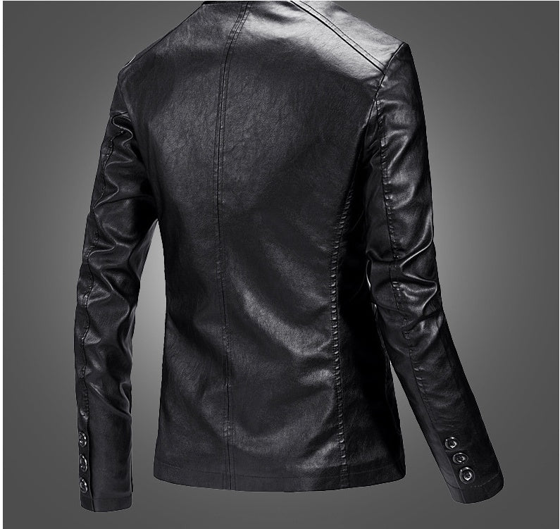 Men’s Spring Wear Leather Jacket