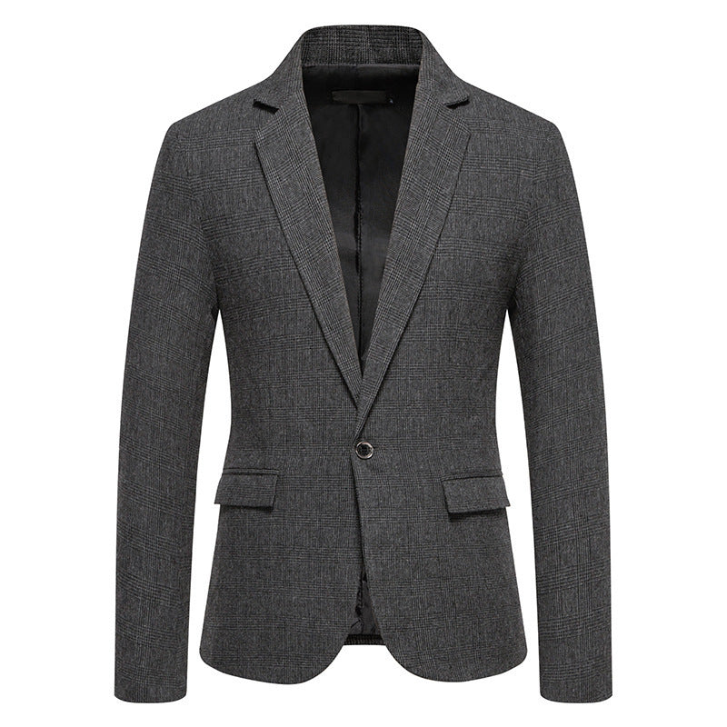 Men’s European Size Woolen Small Coat
