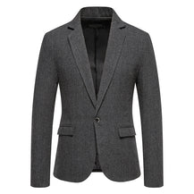 Men’s European Size Woolen Small Coat