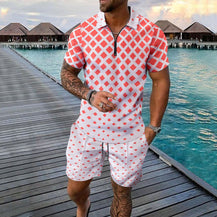 Men’s Summer Athletic Two-Piece Outfit