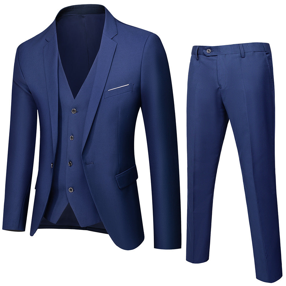 Men’s Korean Style Two-Piece Suit
