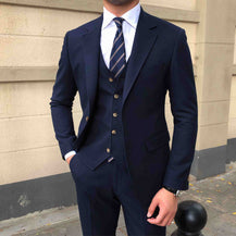 Men’s Slim Fit Three Piece Casual Suit