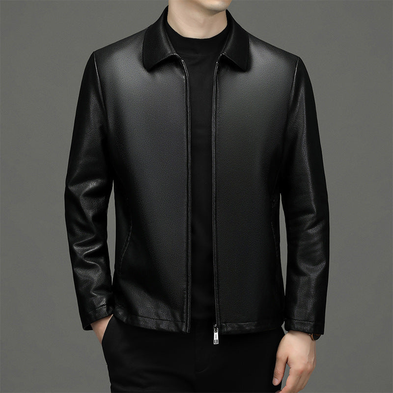 Men’s Eco-Friendly Stylish Leather Jacket