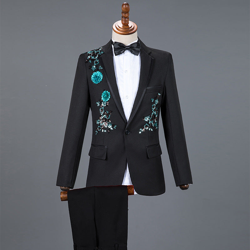 Men’s Performance Sequined Suit