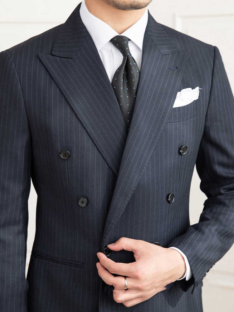Men’s Stylish Handmade Six-Button Suit