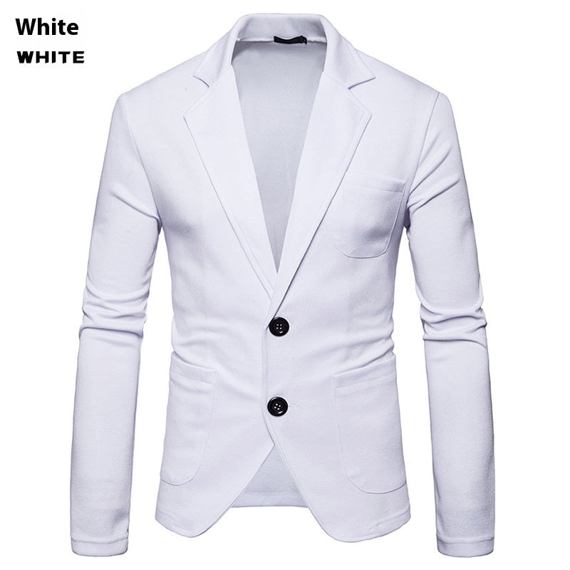 Men’s Classic Two-Button Lapel Western Coat