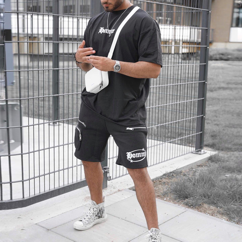 Men’s Short Sleeve T-Shirt & Shorts Set