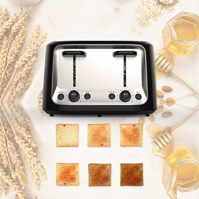 Multifunction Four-Slot Toaster Machine