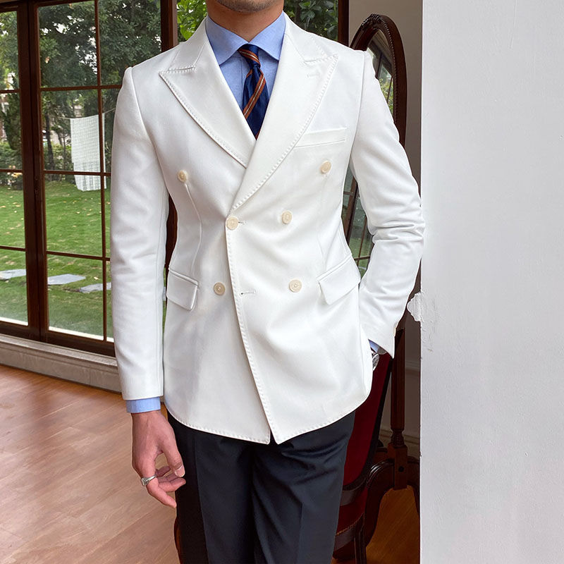 Men’s Fashionable Double-Breasted Suit