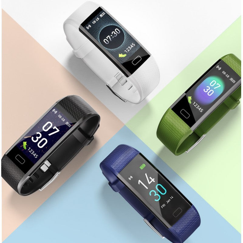 Heart Rate and Step Tracking Smart Bracelet Watch